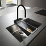 hansgrohe Aquno Select M81 Miscelatore monocomando per cucina 170, doccetta estraibile, 3 getti, sBox - vista tecnica