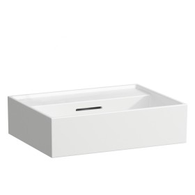 Vasque à main LAUFEN Kartell 45 x 34 cm, sans trou de robinet, avec trop-plein
