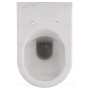 WC sospeso LAUFEN PRO con scarico a pavimento - vista tecnica