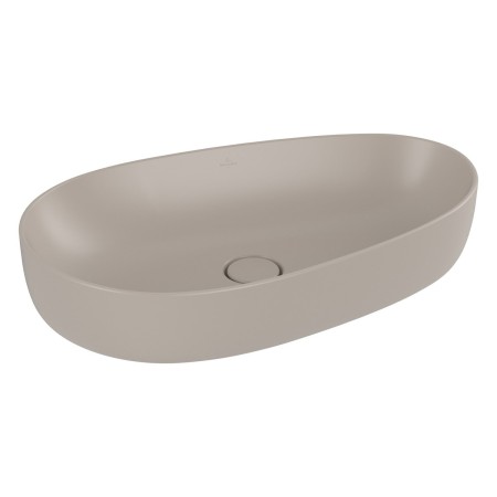 Lavabo d'appoggio Villeroy & Boch Antao 65 x 40 cm, senza troppo pieno, non levigato