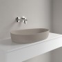 Lavabo d'appoggio Villeroy & Boch Antao 65 x 40 cm, senza troppo pieno, non levigato - vista dettagliata