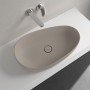 Lavabo d'appoggio Villeroy & Boch Antao 65 x 40 cm, senza troppo pieno, non levigato