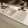 Villeroy & Boch Timeline 60 Einbauspüle, Ablaufgarnitur mit Excenterbetätigung, reversibel - technische Ansicht
