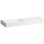 Vasque LAUFEN Kartell 120 x 46 cm, avec tablette à droite, sans trou de robinet