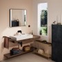 Lavabo d'appoggio hansgrohe Xanuia Q lucidato 800/480 senza foro rubinetto con troppopieno - vista dettagliata