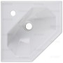 Lavabo d'angle Duravit 1930 59,5 cm - vue détaillée