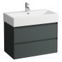 Vasque LAUFEN Living City 80 cm avec trop-plein et 1 trou de robinet - photo produit