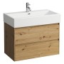 Vasque LAUFEN Living City 80 cm avec trop-plein et 1 trou de robinet - vue détaillée