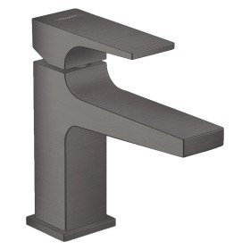 Mitigeur de lavabo monocommande hansgrohe Metropol 100 avec levier et vidage Push-Open pour lavabo