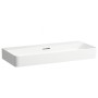Lavabo encastrable LAUFEN Val 95 x 42 cm sans trou de robinet, avec trop-plein