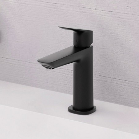 Robinet de lavabo monocommande hansgrohe Logis 110 Fine sans bonde
