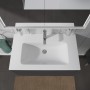 Duravit ME by Starck Möbelwaschtisch 83 cm mit 1 Hahnloch - Detailansicht