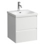 Vasque LAUFEN LUA 50 x 46 cm avec trou de robinet, avec trop-plein - vue détaillée