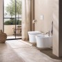 Duravit White Tulip Wand-Bidet - technische Ansicht