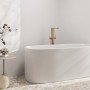 hansgrohe Tecturis E Einhebel-Wannenarmatur bodenstehend - Detailansicht