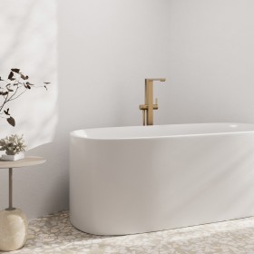 hansgrohe Tecturis E Miscelatore monocomando per vasca da bagno a pavimento