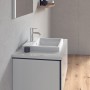 Lavabo encastrable Duravit Vero Air avec 1 trou de robinet 55 x 45,5 cm - vue technique