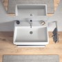 Lavabo meuble Duravit Vero Air, avec 1 trou de robinet 70 x 47 cm, avec trop-plein - vue détaillée