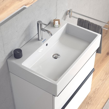 Lavabo meuble Duravit Vero Air, avec 1 trou pour robinet 70 x 47 cm, avec trop-plein