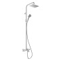 hansgrohe Vernis Shape Duschsystem 230 1 jet mit Wannenthermostat