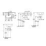 Villeroy & Boch O.novo Lavabo 45 x 36 cm, senza troppopieno