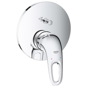 Robinet de baignoire monocommande GROHE Eurostyle pour Rapido SmartBox, levier ouvert