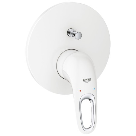 Mitigeur de baignoire monocommande GROHE Eurostyle pour Rapido SmartBox, levier ouvert