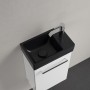 Villeroy & Boch Lavabo Avento 36 x 22 cm, vasca a sinistra, senza troppopieno - vista tecnica