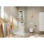 hansgrohe Pulsify S Puro Duschsystem 260 1 Strahlart, mit Ecostat Fine - technische Ansicht