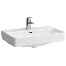 Vasque à poser compacte LAUFEN PRO S 60 cm avec trou de robinet et trop-plein
