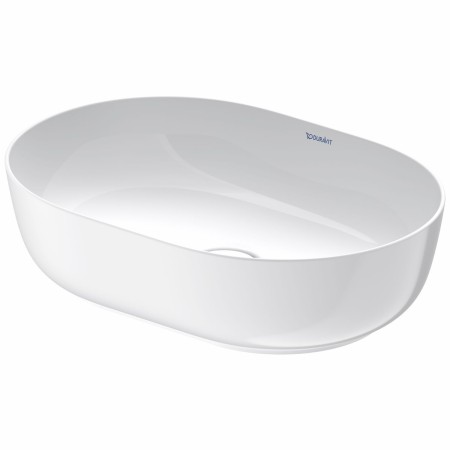 Vasque à poser Duravit Luv sans plage de robinetterie 50 x 35 cm