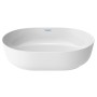 Vasque à poser Duravit Luv sans plage de robinetterie 50 x 35 cm - photo produit