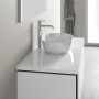 Vasque à poser Duravit Luv sans plage de robinetterie 50 x 35 cm - vue détaillée