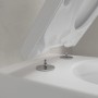 Set WC Villeroy & Boch Subway 3.0 con elemento a parete e pulsante di scarico - vista tecnica