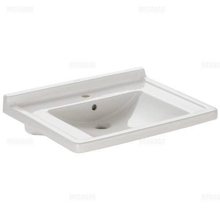 Lavabo Duravit Starck 3 Vital 70 cm avec 1 trou de robinet