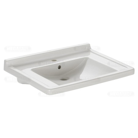 Lavabo Duravit Starck 3 Vital 70 cm avec 1 trou de robinet