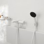 hansgrohe Tecturis E Einhebel-Wannenarmatur Aufputz - technische Ansicht