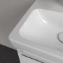 Villeroy & Boch Architectura Lavabo 45 x 36,5 cm, con troppopieno - vista tecnica