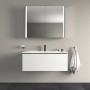 Meuble-lavabo Duravit Viu 103 cm avec 1 trou de robinet, avec trop-plein - photo produit