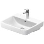 Lavabo de meuble Duravit No. 1 55 cm, avec 1 trou de robinet et trop-plein - vue détaillée