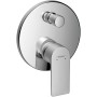 hansgrohe Rebris E Einhebel-Wannenarmatur Unterputz mit integrierter Sicherungskombination für iBox