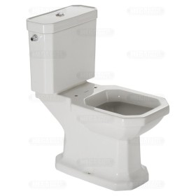 Combinaison WC sur pied Duravit 1930 à chasse d'eau profonde