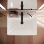 hansgrohe Xanuia Q Lavabo 600/480 con foro rubinetto e troppopieno, SmartClean - vista tecnica