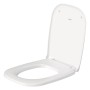Copriwater Duravit D-Code senza freno di chiusura - vista dettagliata