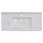 Lavabo meuble Duravit Starck 3 de 105 cm avec 1 trou pour robinet - vue détaillée