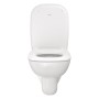 Copriwater Duravit D-Code senza freno di chiusura - vista dettagliata