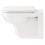 Copriwater Duravit D-Code senza freno di chiusura - vista tecnica