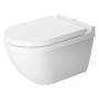 Duravit Starck 3 WC sospeso a scarico a pavimento - vista dettagliata