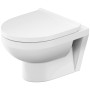 Duravit No. 1 Wand-WC Rimless Set, Compact-Tiefspüler - Detailansicht