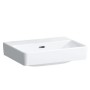 Lavabo à poser LAUFEN PRO S 45 cm sans trou de robinet avec trop-plein